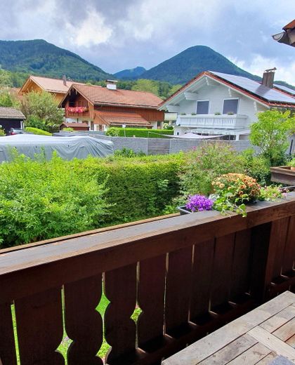 Balkon, Blick auf Sulzberg