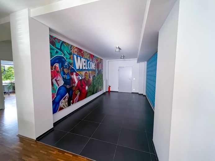 Büros LZ Media – Flur