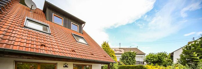 Gemoderniseerde twee-onder-een-kapwoning op toplocatie in Senden‑Aufheim – 140 m² woonoppervlak + groot kantoor - provisievrij – Sonniger Garten mit Terrasse