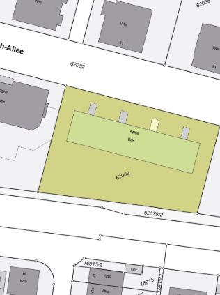 Wunderschöne Maisonette-Wohnung in bester Lage mit Garten - Erbpacht – Lage des Grundstücks