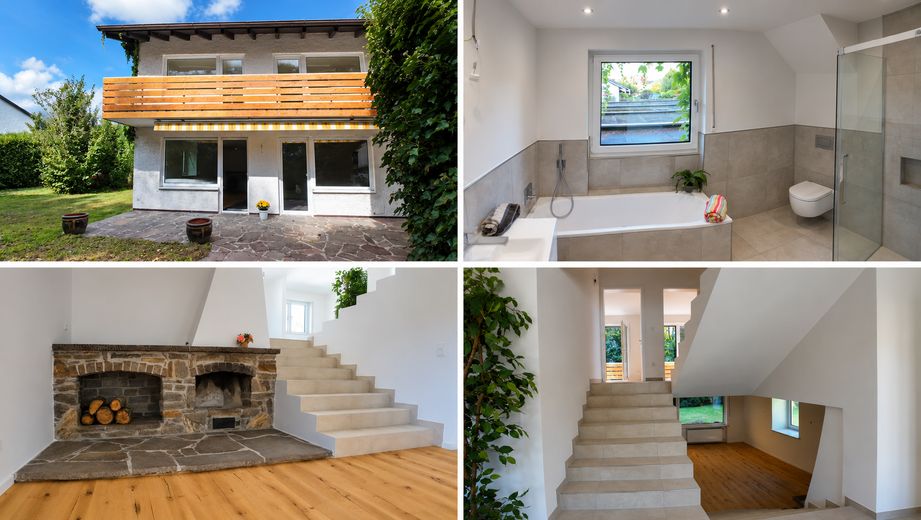 Frisch sanierte Doppelhaushälfte mit großem Garten in S-Bahn Nähe – Wohntraum in Dachau/Schwabhaus