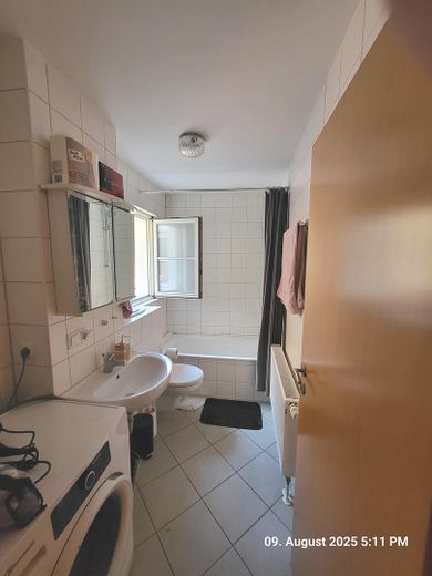 Möblierte 2-Zimmer Wohnung im Zentrum von Ansbach – Badezimmer