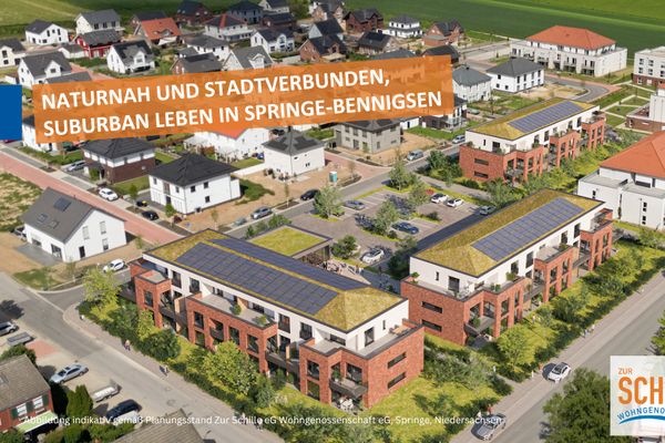 Suburban und naturnah: 3-Zi.-Whg in Bennigsen – Private Wohngenossenschaft Zur Schille eG