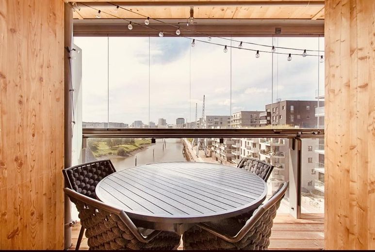 HafenCity | Exclusivo apartamento de 4 habitaciones | 127 m² | Vistas al Elba y a la Elbphilharmonie – Loggia