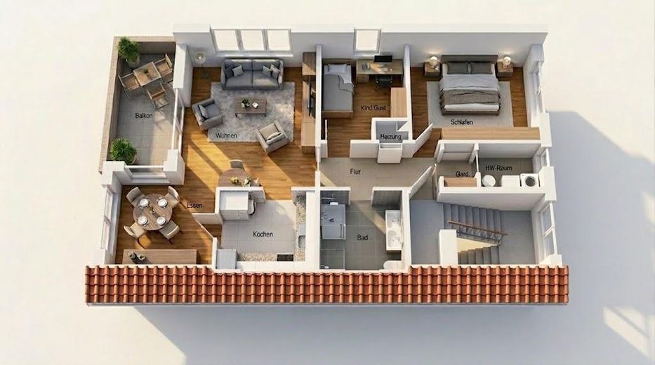 3D-Grundriss