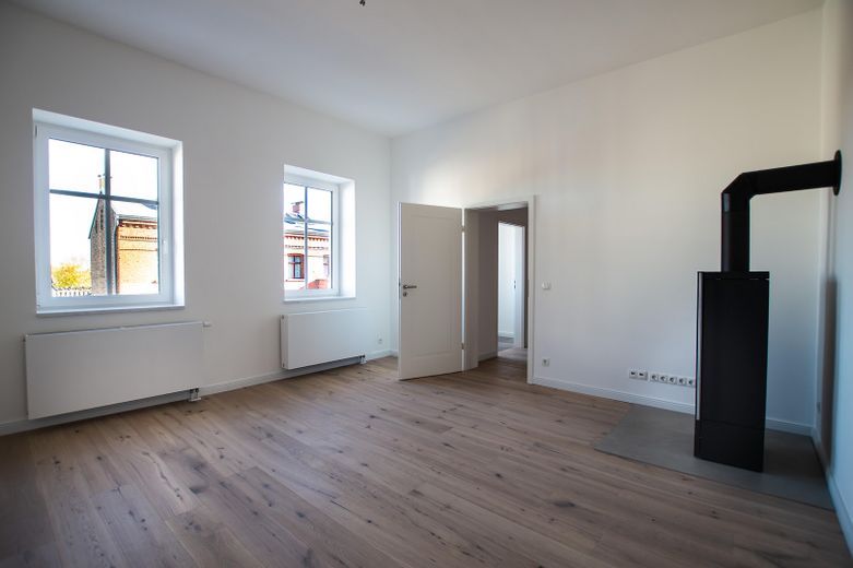 Wohnzimmer OG mit Kamin