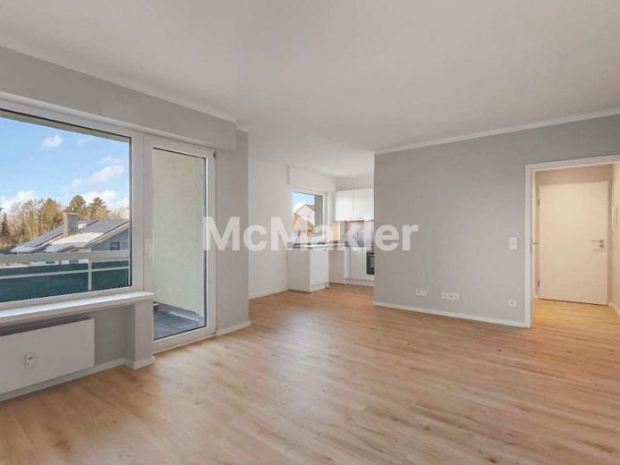 Erstbezug nach Sanierung: kompakte 1-Zimmer-Wohnung mit Balkon & Garage – Foto 1