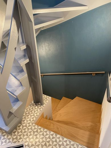 Treppenhaus, Treppe nach unten