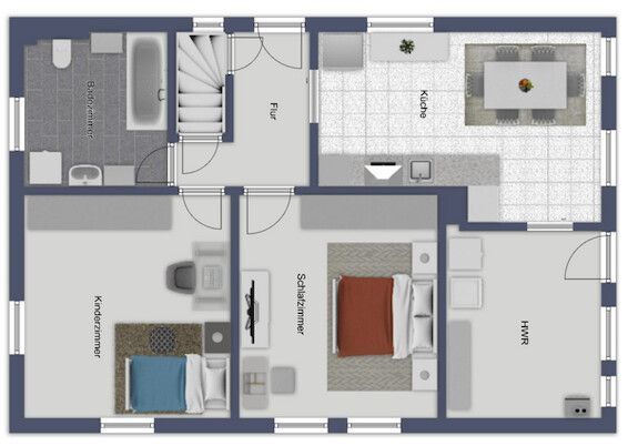 6.000 m² Freiheit an der Nordsee - 
Kamin, Altbaumbestand &amp; Privatsphäre – Erdgeschoss