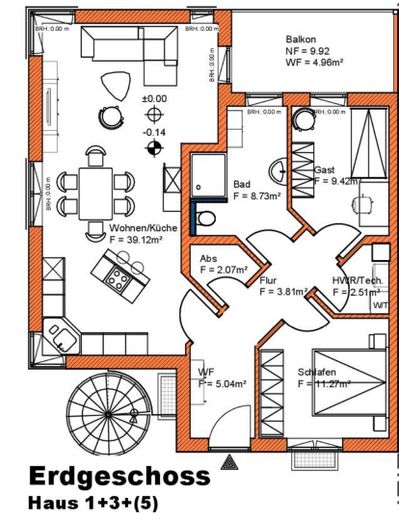 Erstbezug energieeffiziente EG Mietwohnungen (KfW55) im Neubau – Foto 10