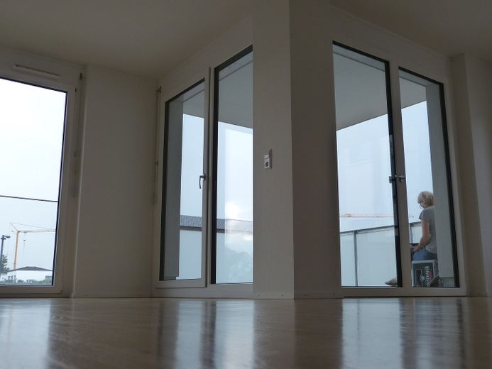 Schöne 3-Zi.-Whg. in BK Kurgarten – Zugang Balkon