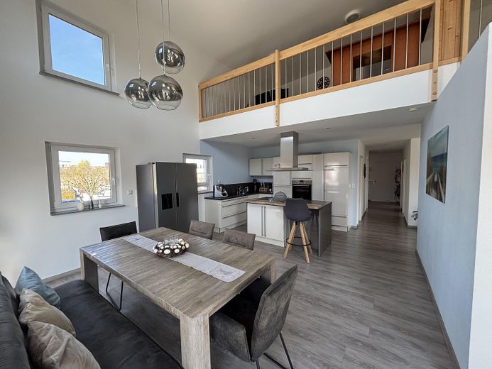 Essbereich mit Küche