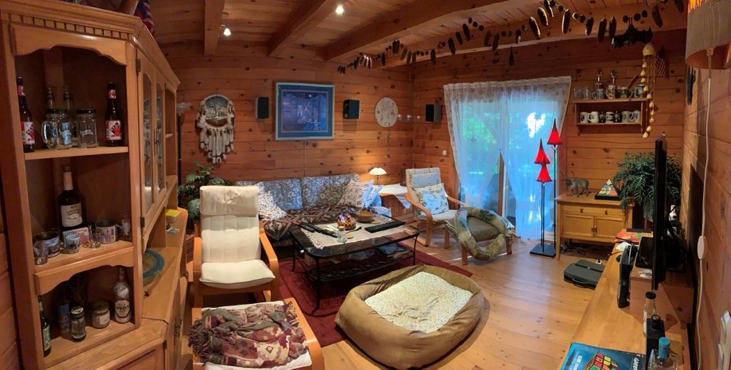 freistehendes Einfamilien, Vollholzhaus, kanadisches Blockhaus ökologische Bauweise, sehr gepflegt – Foto 13