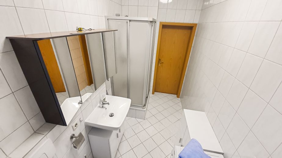 Ekskluzywny apartament w stylu retro! All-inclusive z kuchnią, Wi-Fi i pełnym wyposażeniem! – Bad