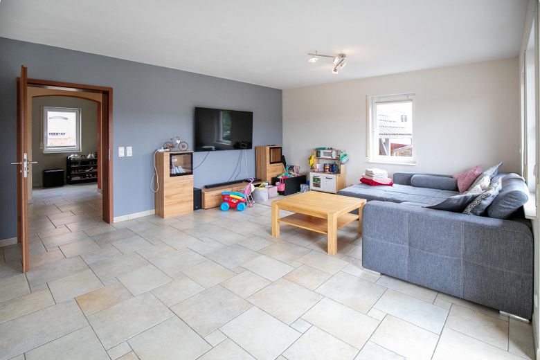 Wohnzimmer fast leer