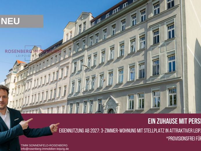 Wolne od 01.04.2027: mieszkanie 3-pokojowe z miejscem parkingowym w poszukiwanej lokalizacji *Bez prowizji – Zdjęcie 1