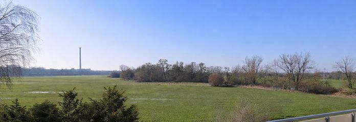Großzügiger Balkon mit wunders