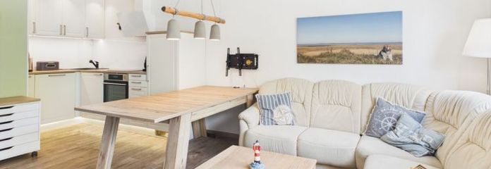 Moderne Eigentumswohnung/Ferienwohnung in TOP Lage im Nordseebad Cuxhaven-Duhnen mit Schwimmbad/Sauna/Parkplatz/möbiliert