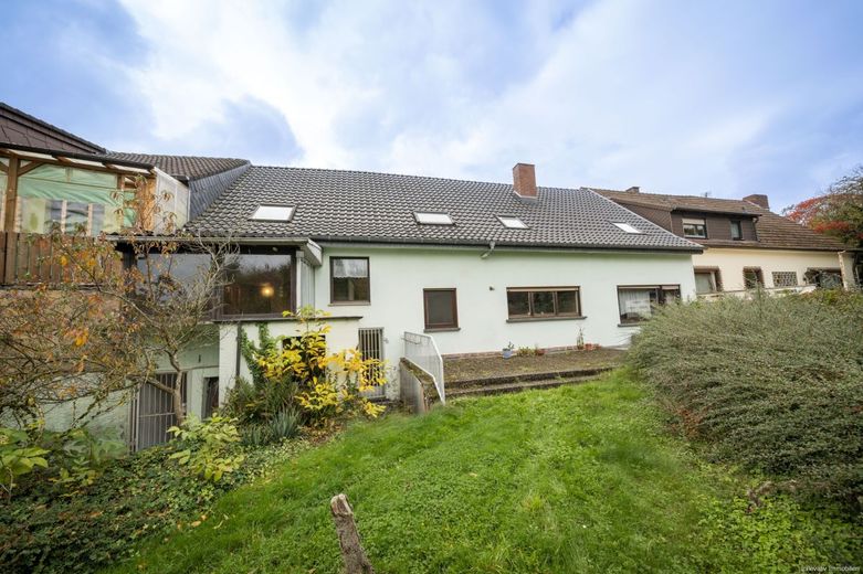 Hausrückseite