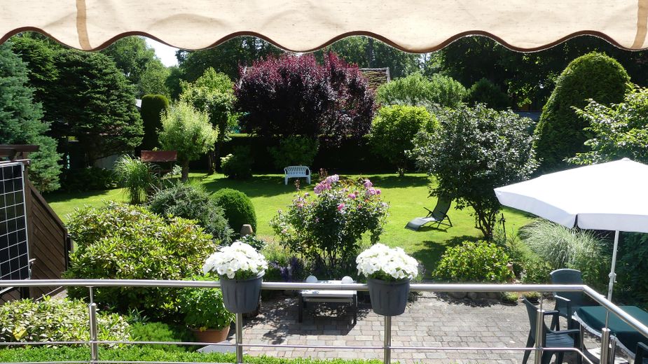 Blick von der Terrasse