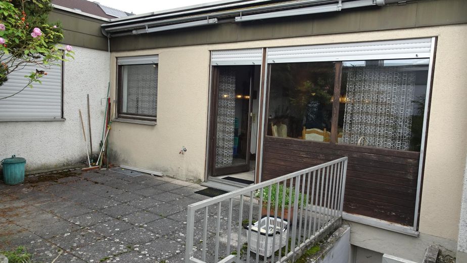 bez prowizji - bezbarierowy bungalow w Würzburg-Lengfeld – Terrasse