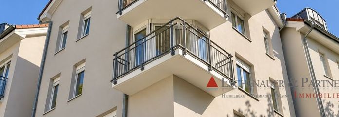 Zonnig 2-kamerappartement met inbouwkeuken en uitzicht op de Neckar