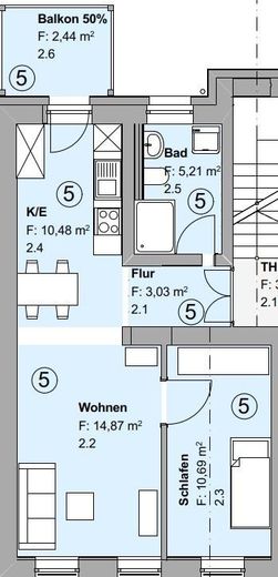 Grundriss 2.OG links