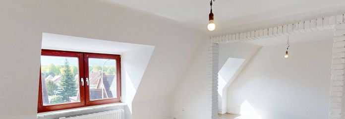 Ankommen, durchatmen, entspannen - Wir schenken Ihnen den ersten Monat: Helle 3-Zimmer-Wohnung mit modernem Bad – Ansicht I: Wohnzimmer