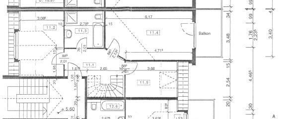 Grundriss Wohnebene 1