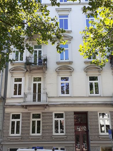 St.Pauli, Jugendstil dairesi, yaklaşık 90 m², 2 balkon – Hauseingang Nr. 90