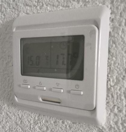 Thermostate für Fussbodenhzg.