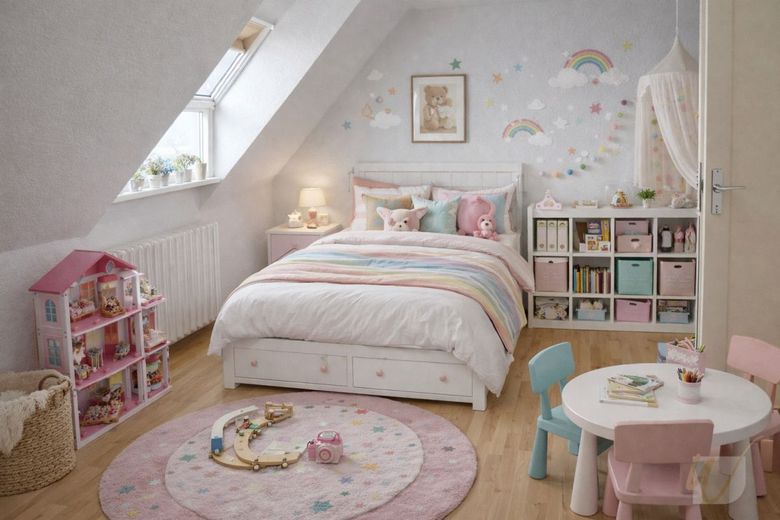 Kapitalanlage mit Zukunft: Attraktive Dachgeschosswohnung in gepflegter Wohnanlage mit Gartennutzung – Kinderzimmer
