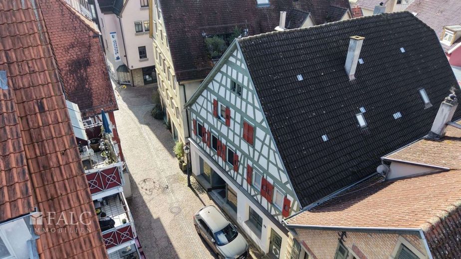 Wohnen und Gewerbe mitten in der City - FALC Immobilien Heilbronn – Aus der Vogelperspektive