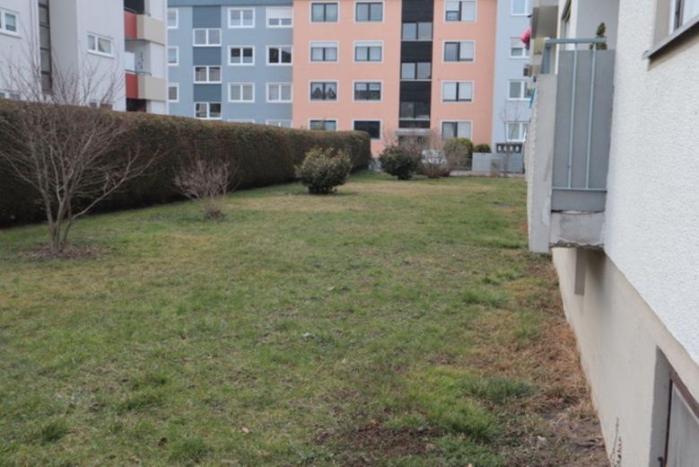 Blick in Gemeinschaftsgarten