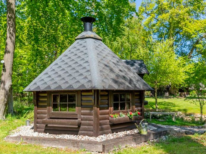 Reetdach - Anwesen in Alleinlage, 7315 qm Parkgrundstück Reetdachhaus See Teich Haus Reetdachkate – Foto 14