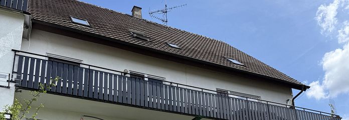 Rückseite zum Garten