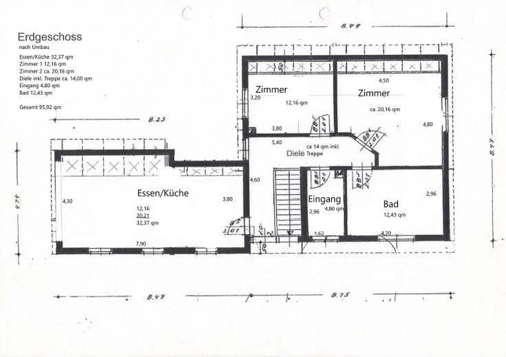Grundriss Erdgeschoss