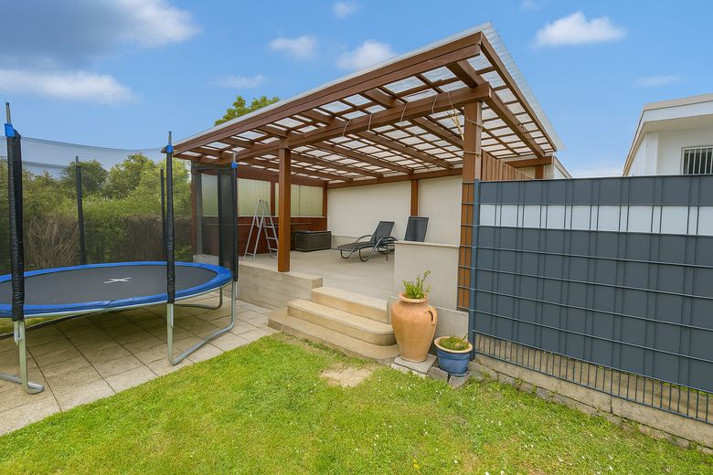 Rückansicht Carport