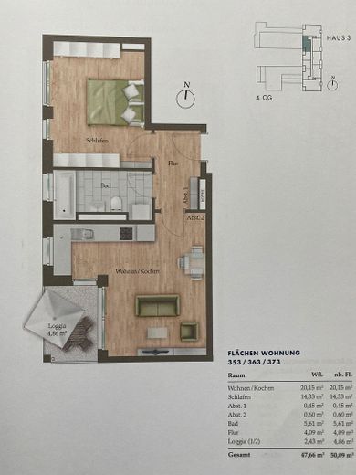 Luxus über den Dächern von München: stylisch möblierte 2-Zi-Whg. – Foto 36