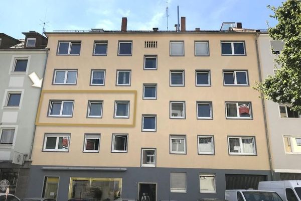3-кімнатна квартира з південним балконом у центральному та тихому житловому районі – Нюрнберг Максфельд