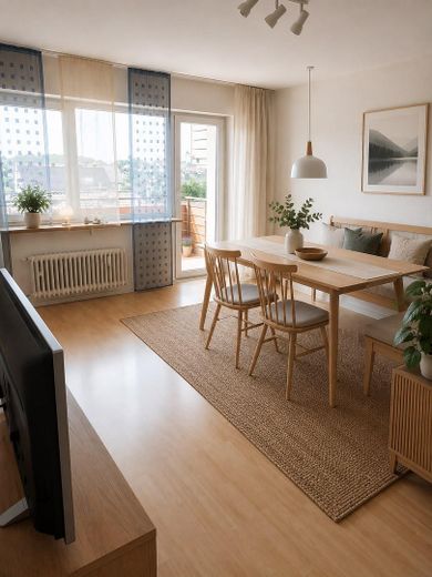 Wohnzimmer mit Essbereich
