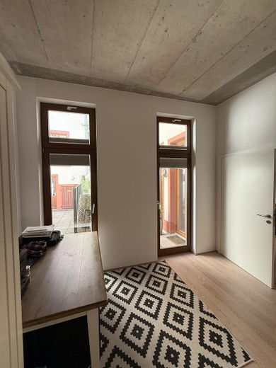 Exklusive Maisonette-Loft mit charmanter Innenhofterrasse an der Kupferbergterrasse – Gästezimmer