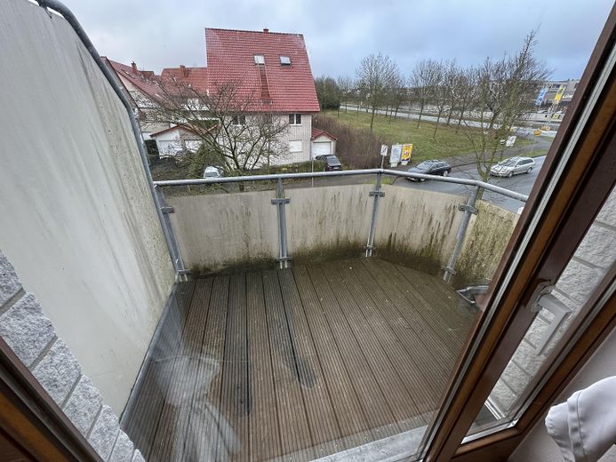 Balkon mit Aussicht