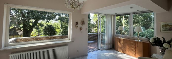 Splendido appartamento di 4 locali con vista libera – Wohnzimmer