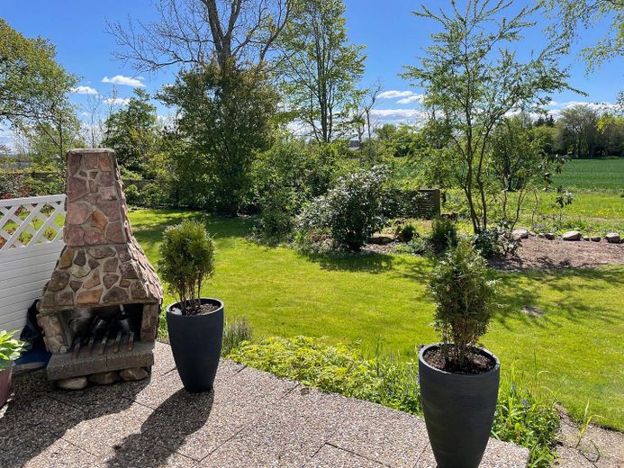 Einfamilienhaus an der dänischen Grenze – Südterrasse