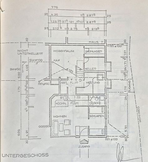 Grundriss UG