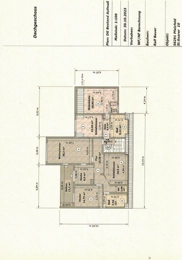 Mieszkania własnościowe/osiedle mieszkaniowe w domu 5-rodzinnym 52qm-106qm z wyższym standardem – 2,Obergeschoß