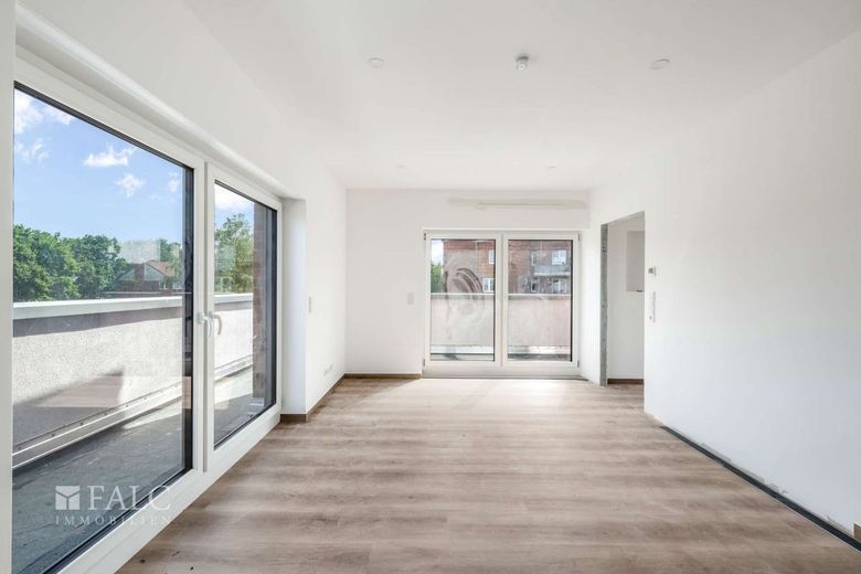 Exklusive Maisonettewohnung im Neubau - Erstbezug mit Dachterrasse – Schlafzimmer I - Dachgeschoss