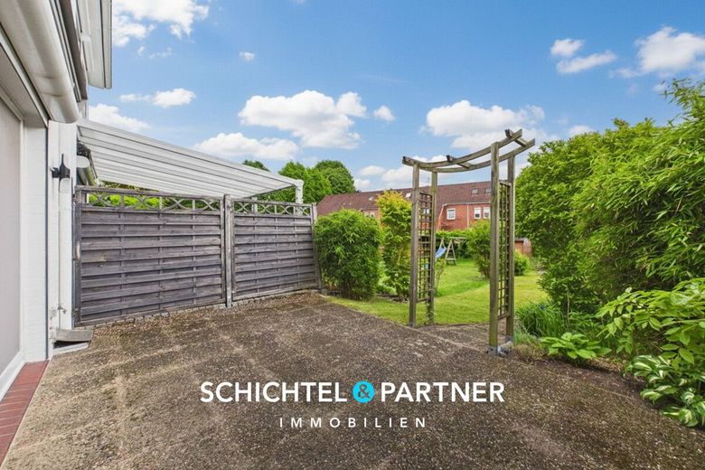 Brinkum |Sofort Einziehen: Modernisiertes Reihenhaus mit Süd-Garten – S&amp;P | Terrasse