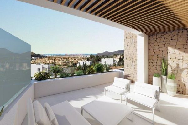 Schönes Penthouse im La Manga Club Mar Menor